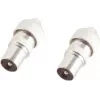Koaxial-Steckverbinder IEC ShiverPeaks BS82002-2SET