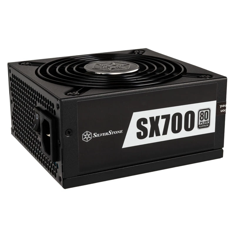 SilverStone SFX Series SX700-LPT - V1.1 - Netzteil (intern) - ATX12V 2.4/ EPS12V / SFX-L - 80 PLUS Platinum - AC 120/230 V - 700 Watt - aktives PFC - Schwarz