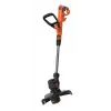 Black & Decker BESTA525-QS, Rasentrimmer, 25 cm, Nylonschnur, D-Schlaufengriff, 1,6 mm, 10 m