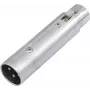 XLR-Adapter Omnitronic 3-polig Stecker auf 5-polig Kupplung, Modell 30226575