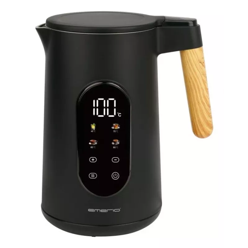 Wasserkocher Emerio 1,7 L 2200 W Schwarz