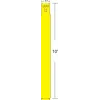 Zebra 10012712-2 Druckeretikett Gelb Selbstklebendes Druckeretikett