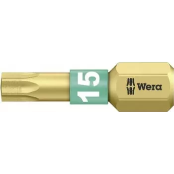Schraubendreher-Bit Torx Wera TX 15 × 25 mm - Wera 05066102001