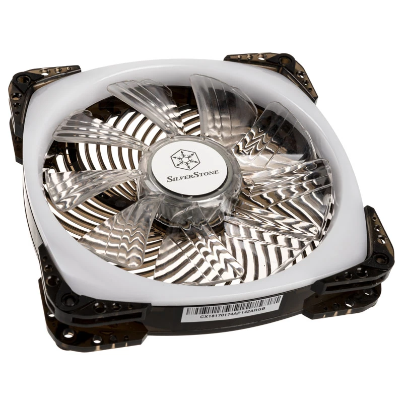 SilverStone SST-AP124-ARGB 120mm ARGB Gehäuselüfter - Schwarz