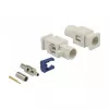 Koaxial-Steckverbinder DELOCK 89756 — FAKRA B Stecker, vergoldete Kontakte, 9,4×25,6×7,4 mm
