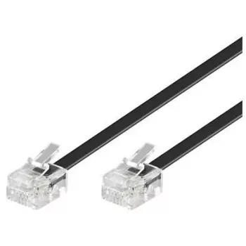 Telefonkabel Microconnect MPK182 RJ-11 RJ-11 2m Schwarz