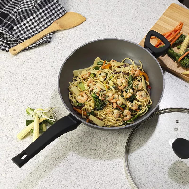 Wok Russell Hobbs RH01709EU 28 cm Perlisiert, antihaftbeschichtete Kochpfanne