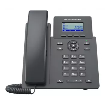 Grandstream Networks GRP2601P IP-Telefon Schwarz 2 Leitungen LCD