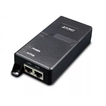 Netzwerk-Switch PLANET POE173 — 2 x Gigabit RJ-45-Ports, Power over Ethernet (PoE), schwarz