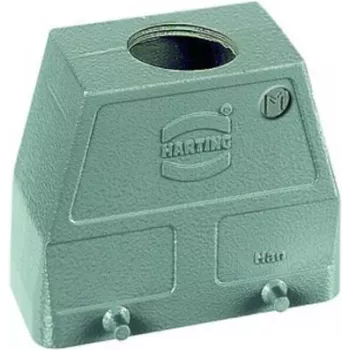 Gehäuse Harting Tülle 19300100427 IP65 mit 4x M20-Kabelverschraubungen
