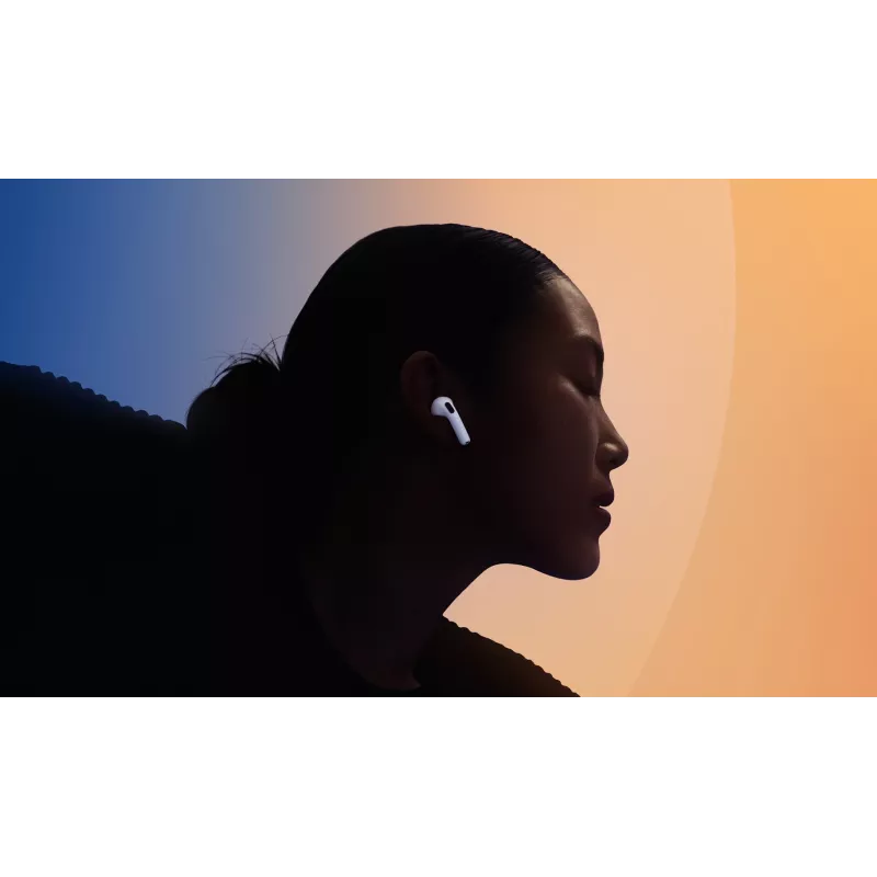 Apple AirPods 4 Headset Kabellos In-Ear Anrufe/Musik/Sport/Alltag Bluetooth Weiß