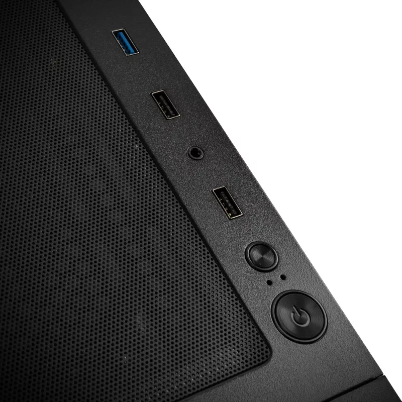 Kolink Observatory HF Mesh Core Midi-Tower - schwarz
