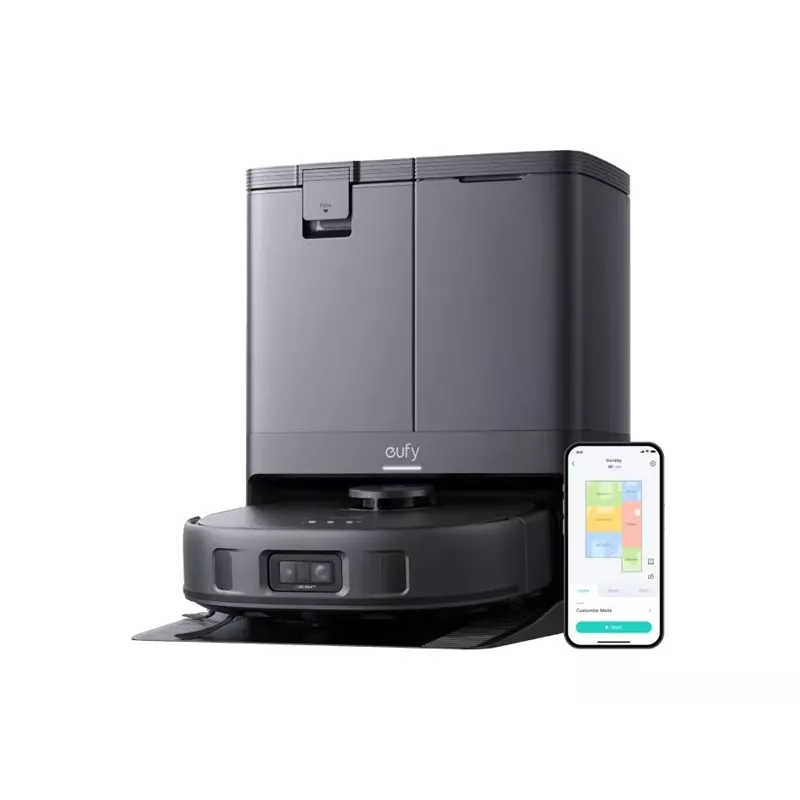 Anker Eufy | Saugroboter | X10 Pro Omni | Nass & Trocken | Betriebsdauer (max.) 180 min | 5200 mAh | Staubkapazität 2,5 L | 8000 Pa | Schwarz