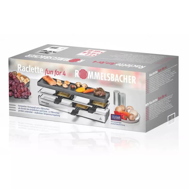Rommelsbacher RC 800 Grill Schwarz