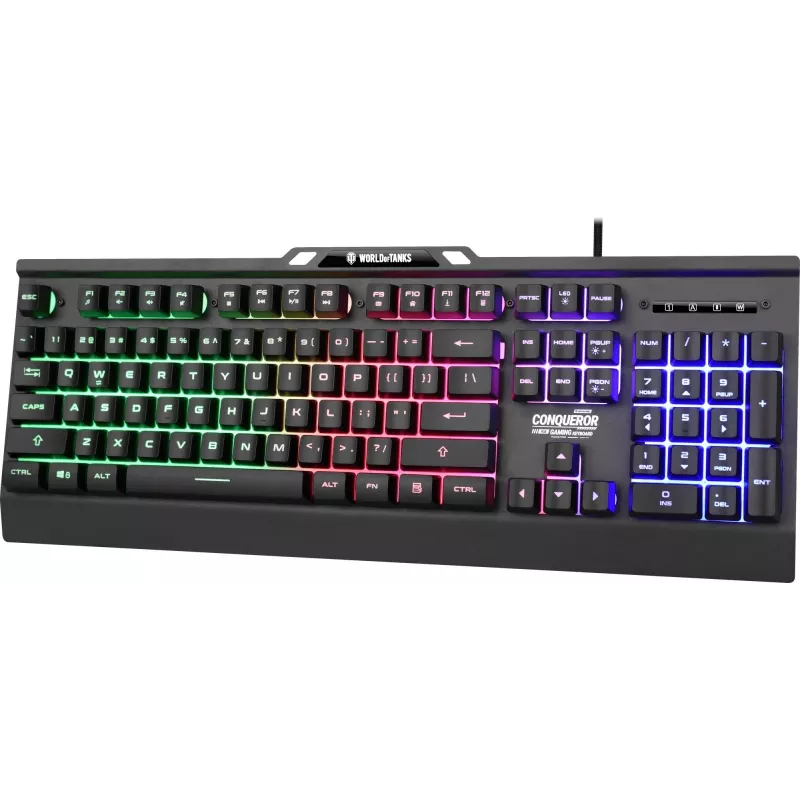 Mechanische Gaming-Tastatur YENKEE CONQUEROR WT200 mit dynamischer Hintergrundbeleuchtung, limitierte World of Tanks Edition