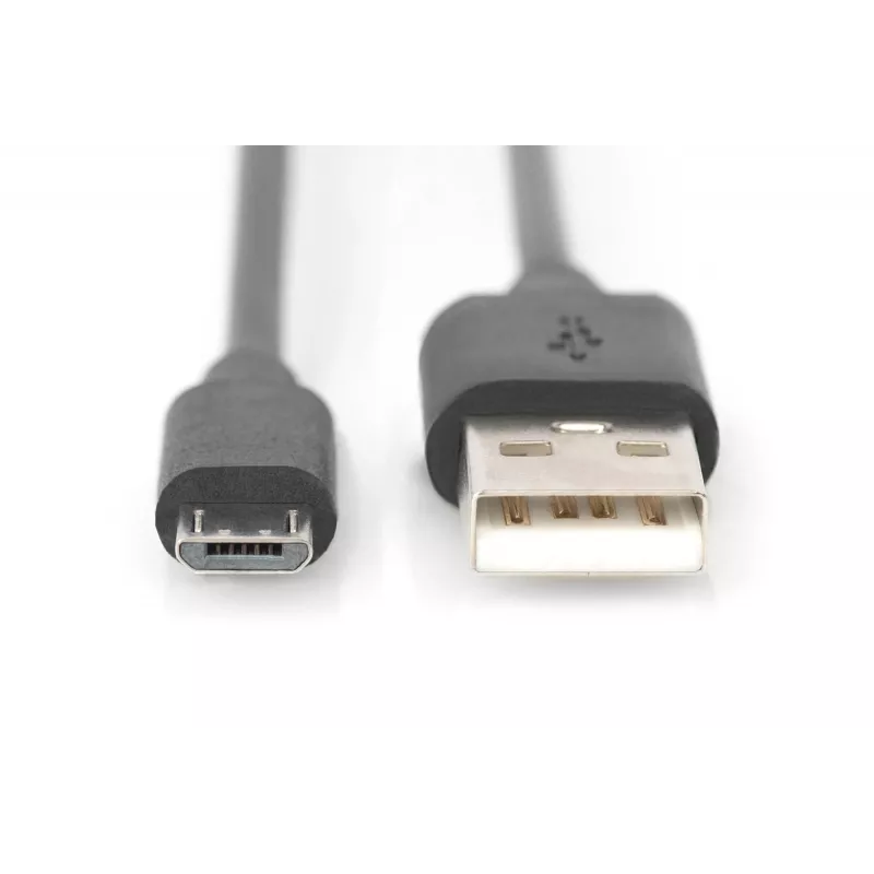 USB-Verbindungskabel Digitus USB 2.0 A Micro B 1 m