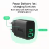 Ladegerät Grün Cell PowerSource Duo30 – 1× USB-A, 1× USB-C, 3A