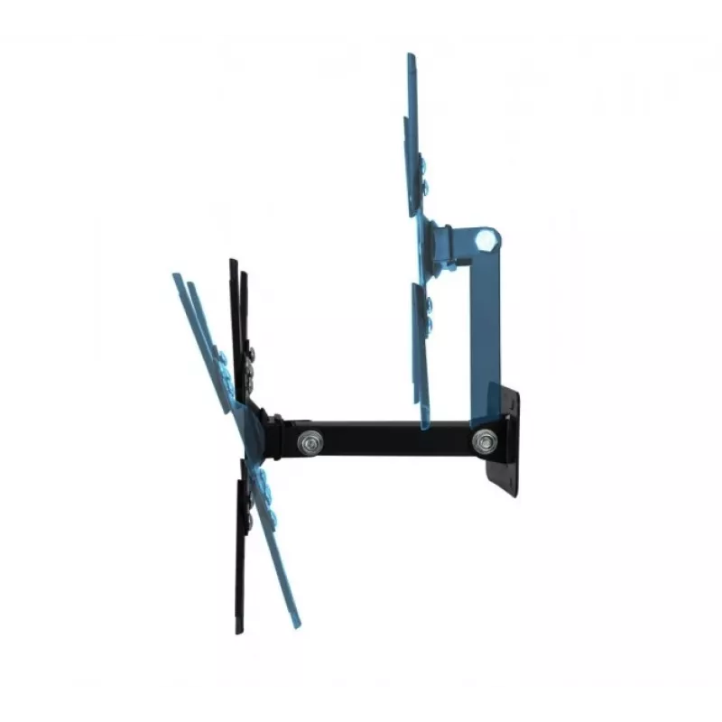 TV-Wandhalterung ESPERANZA PROTEUS für 26–70 Zoll (66–177,8 cm), neigbar ±15°, schwenkbar 120°, VESA 75×75–400×400, max. Belastung 55 kg, schwarz