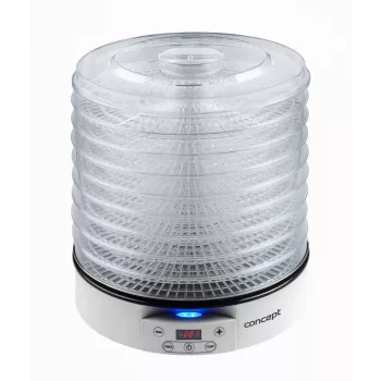Dörrautomat Concept Solution SO2020, 500 W, LED-Anzeige, Silber, 220–240 V, 3,3 cm Rordurchmesser