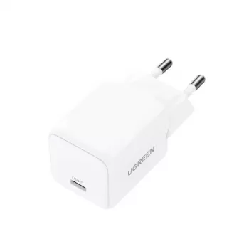 UGREEN Ladegerät Nexode N Series X513 30W GaN USB-C Einzelport-Schnellladegerät, 100–240V, weiß