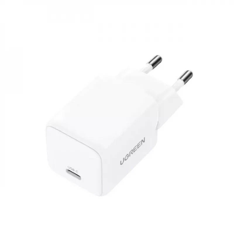 UGREEN Ladegerät Nexode N Series X513 30W GaN USB-C Einzelport-Schnellladegerät, 100–240V, weiß