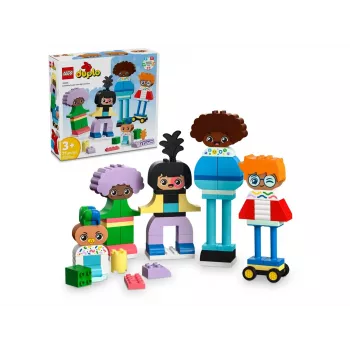 Konstruktionsspielzeug LEGO DUPLO 10423 baubares Menschensortiment, 71 Teile, ab 3 Jahren, Figuren 260 mm Höhe