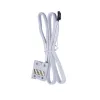 LIAN LI UNI FAN TL LCD 120mm ARGB Gehäuselüfter - Weiß 3er-Pack