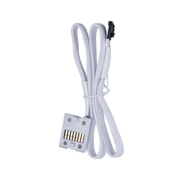 LIAN LI UNI FAN TL LCD 120mm ARGB Gehäuselüfter - Weiß 3er-Pack