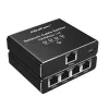 Ethernet Mini Switch QOLTEC 52293 1x4 RJ45, unmanaged Netzwerk-Splitter 1-in 4-out
