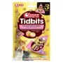 Nassfutter für Katzen INABA Cat Churu Tidbits Thunfisch & Lachs 3×12 g Beutel
