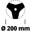 Freischneiderklinge Einhell 3405083 Edelstahl 20 cm Schwarz