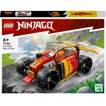 LEGO 71780 NINJAGO Kais Ninja-Rennwagen EVO 2in1 Rennwagen-Spielzeug zum Geländewagen-Modell-Bauset für Kinder, Jungen und Mädchen ab 6 Jahren Geburtstag
