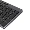 Kabellose Tastatur SBOX WK-131 US, kompaktes Metalldesign, US-Layout