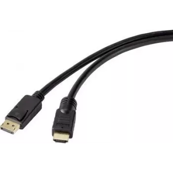 Renkforce RF-4581868 HDMI-Kabel 7,5 m HDMI Typ A (Standard) Schwarz (RF-4581868)