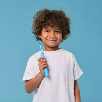 happybrush EcoVibe Kids Paw Patrol Ersatzbürstenköpfe, blau, 3 Stück