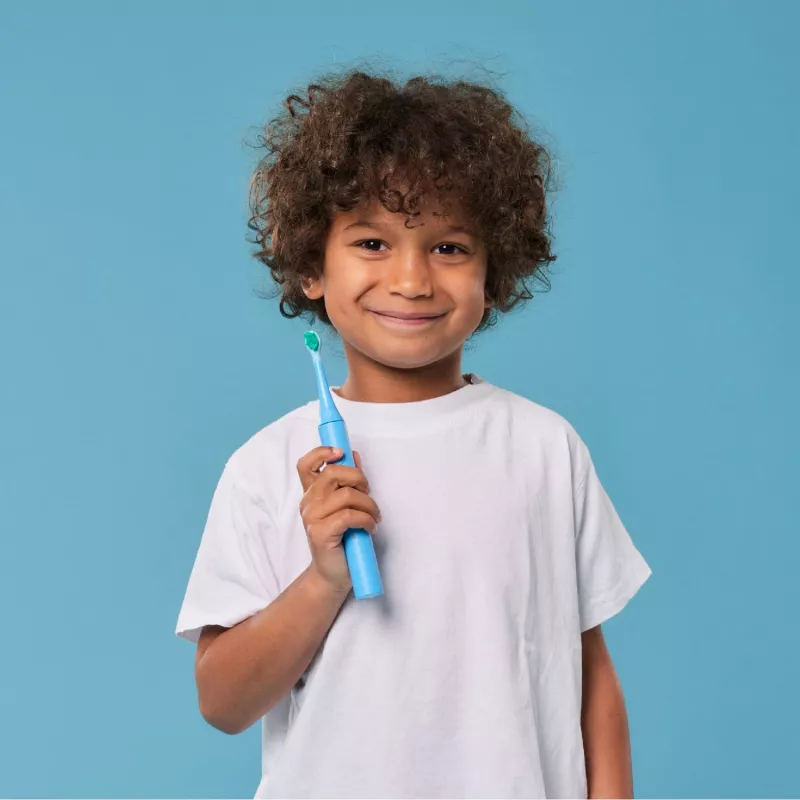 happybrush EcoVibe Kids Paw Patrol Ersatzbürstenköpfe, blau, 3 Stück