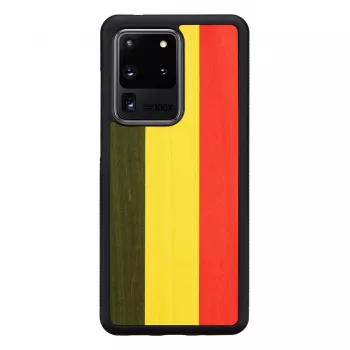 Handyhülle Man and Wood für Samsung Galaxy S20 Ultra — reggae Schwarz