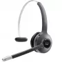 Headset Cisco 561 — kabelloses einohriges On-Ear-DECT-Headset mit Basisstation, 50–18.000 Hz, 100 m Reichweite, 74,5 g, charcoal