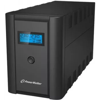 PowerWalker VI 2200 LCD/FR USV (unterbrechungsfreie Stromversorgung) Doppelkonvertierung