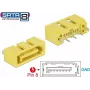 DeLOCK 89886 Kabelverbinder SATA Gelb (89886)