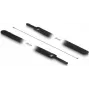 Klett-Kabelbinder DeLOCK 19054 250x12mm schwarz 10 Stück