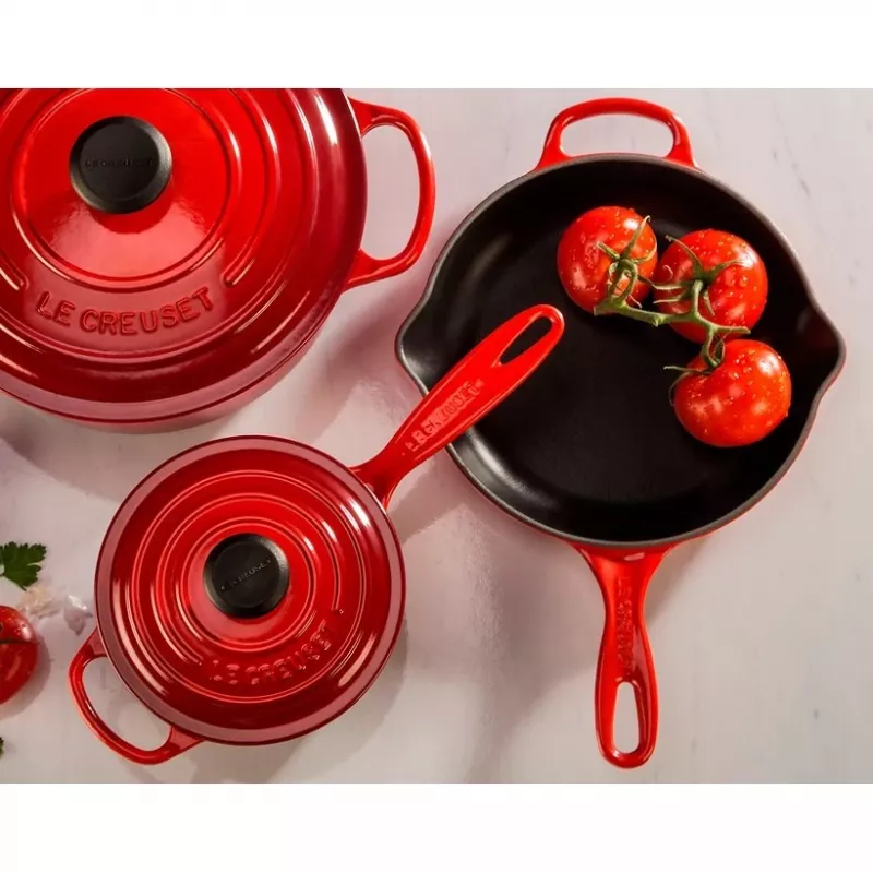 Le Creuset 20182230900422 Bratpfanne Allzweckpfanne Rund