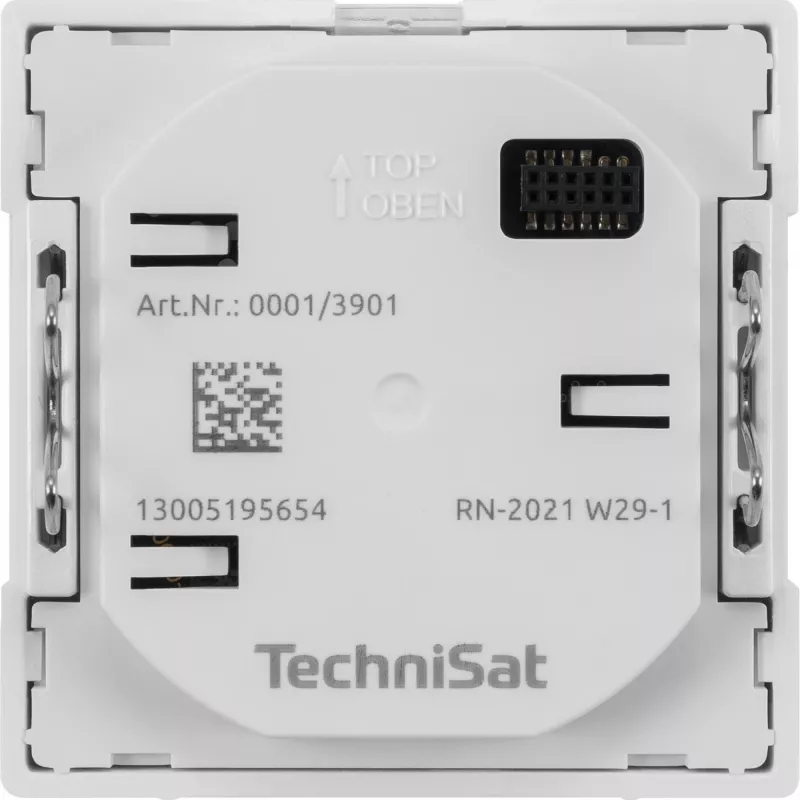 TechniSat DigitRadio UP 55 - DAB-Radio - 2 x 2 Watt - Weiß (0001/3901)