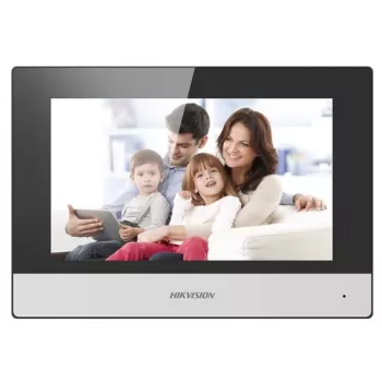 Hikvision DS-KH6320-WTE2 Video-Gegensprechanlage 17,8 cm (7) Schwarz, Grau