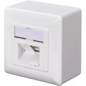 Digitus CAT 5e, Klasse D, Datendose, geschirmt, Aufputz