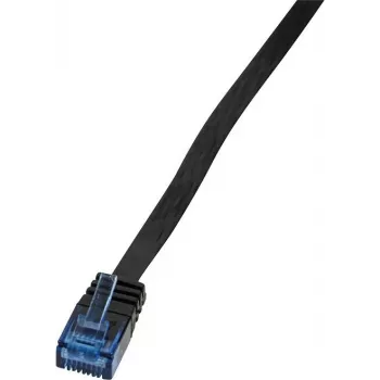 Logilink SlimLine - Patchkabel - RJ-45 (M) - RJ-45 (M) - 1 m - UTP - CAT 6 - Schwarz (CF2033U)