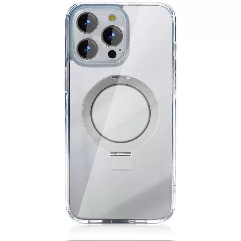 StyleShell SHOCKFlex mit Standfunktion, Handyhülle transparent, iPhone 16 Pro Max, kompatibel mit MagSafe