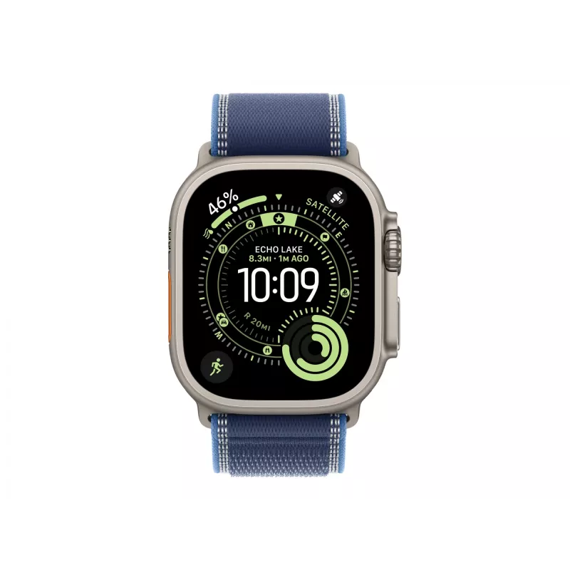 Band Apple MFT74ZM/A Smartwatch Blau Titan Polyester Spandex Nylon