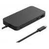 Microsoft Surface USB4 Dock kabelgebunden Schwarz USB4-Konnektivität 1000 Mbit/s