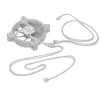 120mm Gehäuselüfter MODECOM VOLCANO APEX 120 ARGB Weiß — 120mm ARGB Kühllüfter
